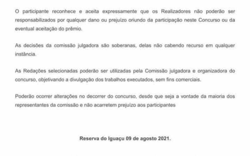 CONCURSO DE REDAÇÃO DOS DOCENTES